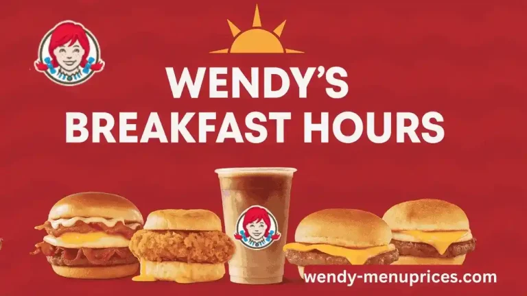 Wendy's breakfast serving hours