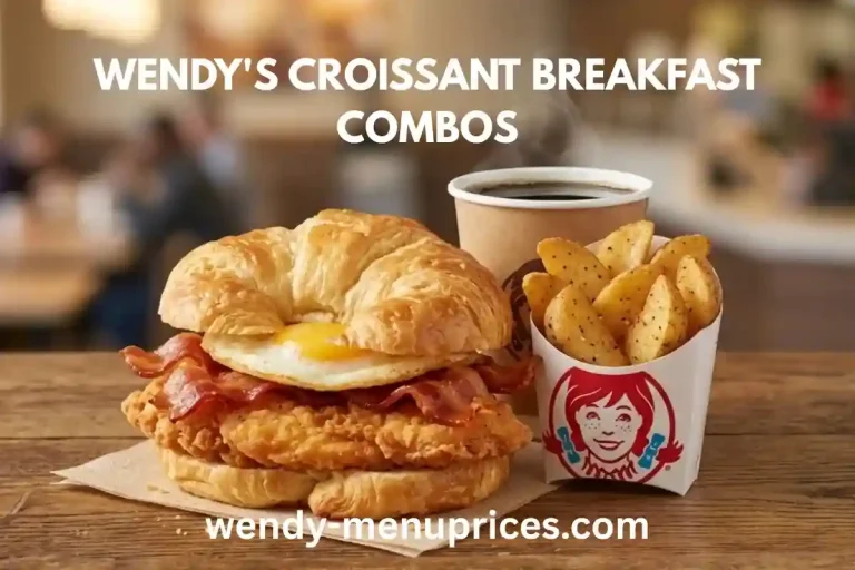 Wendy's Breakfast Combos: Full Menu, Prices & Calories (2026) 20 Wendy's croissant breakfast combo