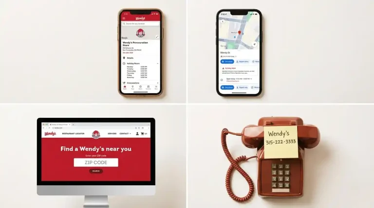 Wendy's Holiday Hours 2026: Full Schedule and What to Expect 4 Four ways to check Wendy's holiday hours