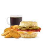 Wendy's Breakfast Menu: Hours, Prices, and Full Guide (2026) 16 Jalapeno Bacon Egg and Cheese Biscuit Combo