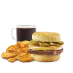 Wendy's Breakfast Menu: Hours, Prices, and Full Guide (2026) 17 Jalapeno Sausage Egg and Cheese Biscuit Combo