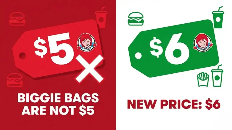 Wendy's $5 Biggie Bag: What Happened and What to Order Now 2 Wendy's $5 Biggie Bag price changed to $6