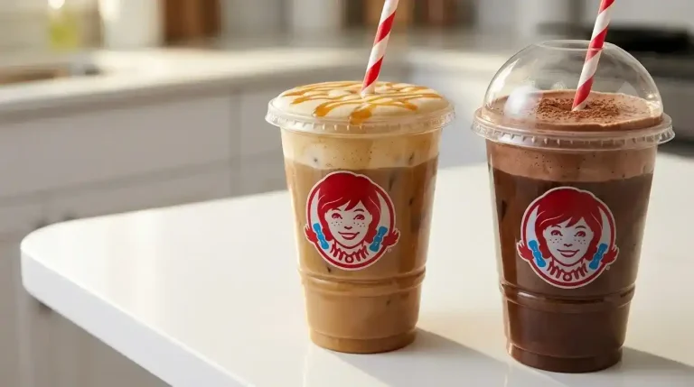 Wendy's Coffee Menu: Every Option, Price, and Calories (2026) 2 Wendy's Caramel Cold Foam Cold Brew and Chocolate Cold Foam Cold Brew
