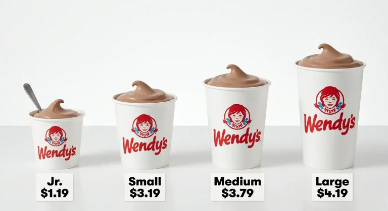 Wendy's Frosty Prices, Sizes, and Calories (2026) 1 Wendy's Frosty prices comparison