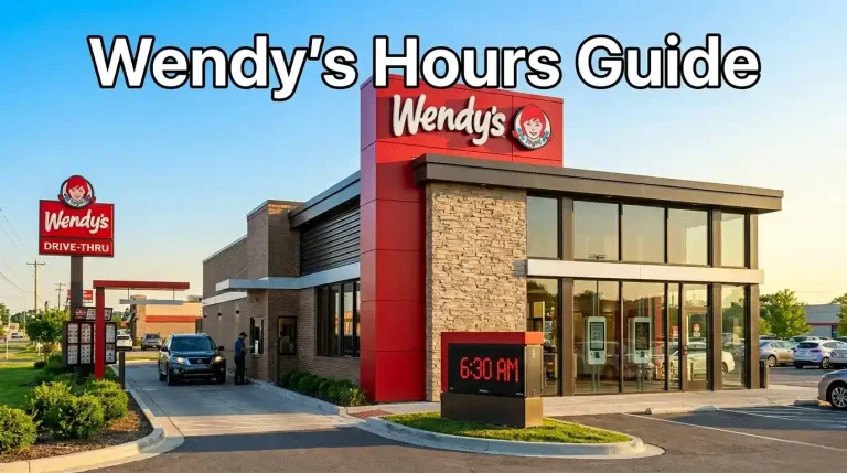 Wendy's Hours: Opening Time, Closing Time and Full Schedule (2026) 1 Wendy’s Full Hours Guide