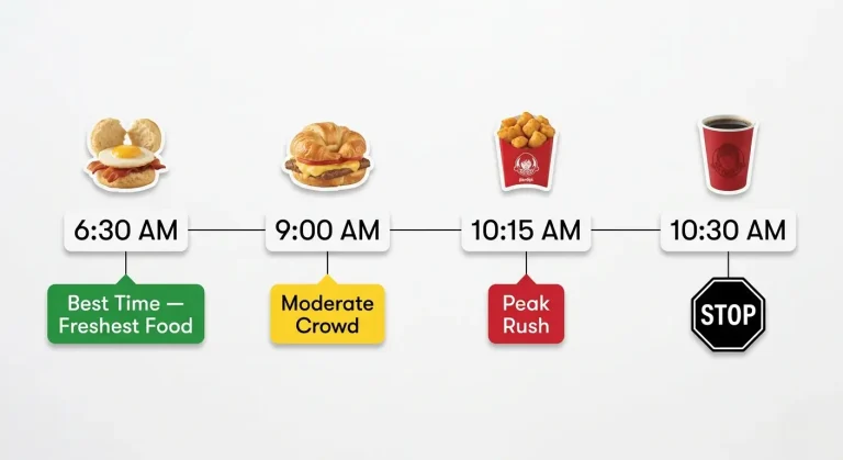 Wendy’s Breakfast Hours 2026 | Ultimate End Time and Details 3 Wendy's breakfast timing guide
