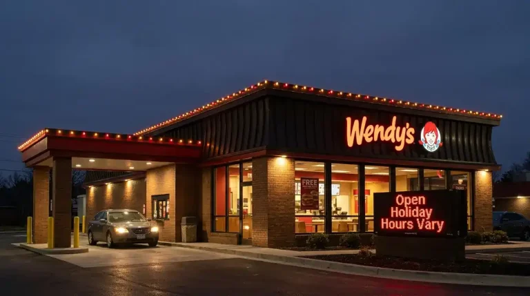 Wendy's Holiday Hours 2026: Full Schedule and What to Expect 1 Wendy's Holiday Hours
