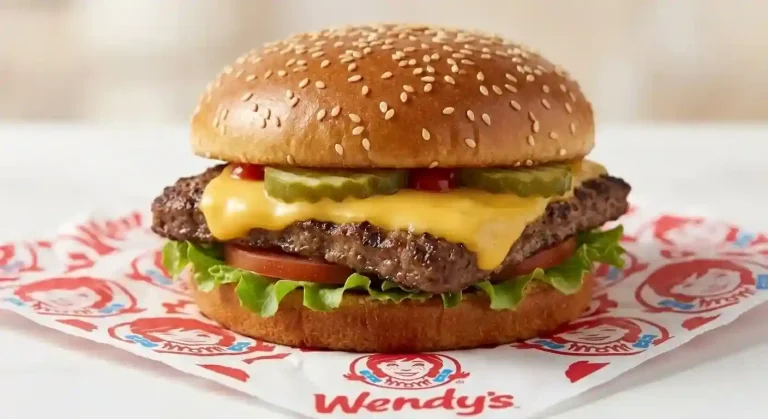 Wendy's 4 for $4: What's in It, Price, and Calories (2026) 2 Wendy's Jr. Cheeseburger sandwich