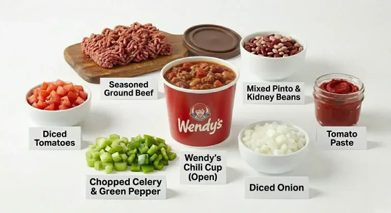 Wendy's Chili Price, Calories, and Nutrition Guide (2026) 2 Wendy's chili ingredients